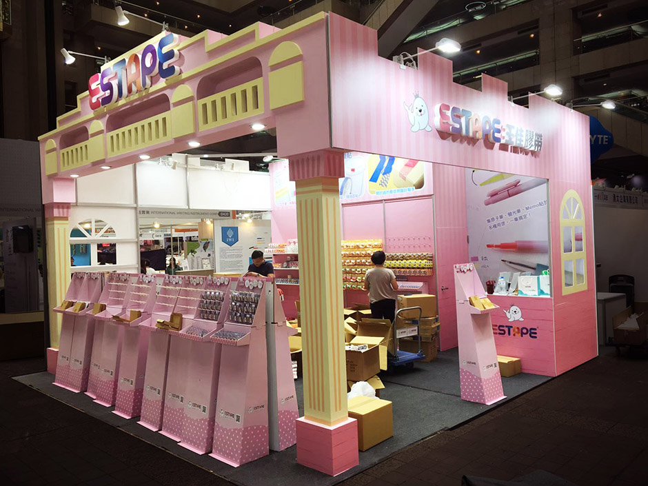 台北創意文具展  |  王佳膠帶Estape